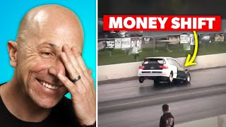 Pro Drag Racer Reacts to Drag Racing Fails