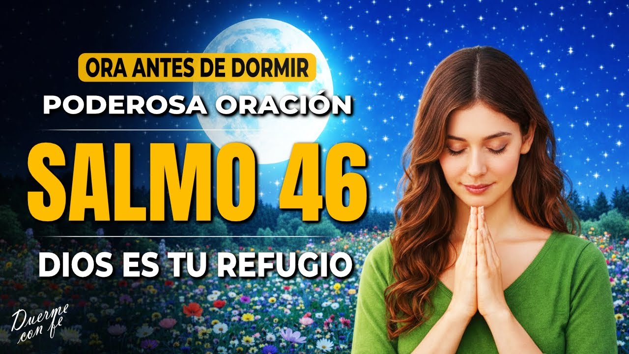 Salmo 46 | Dios es Nuestro Refugio y Fortaleza, Descansa en su Protección esta Noche