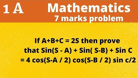 1A | Transformations | 7 marks problem @EAG
