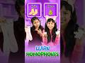 Homophones in English 🍐 | Kids English Vocabulary | Adi Connection #shorts