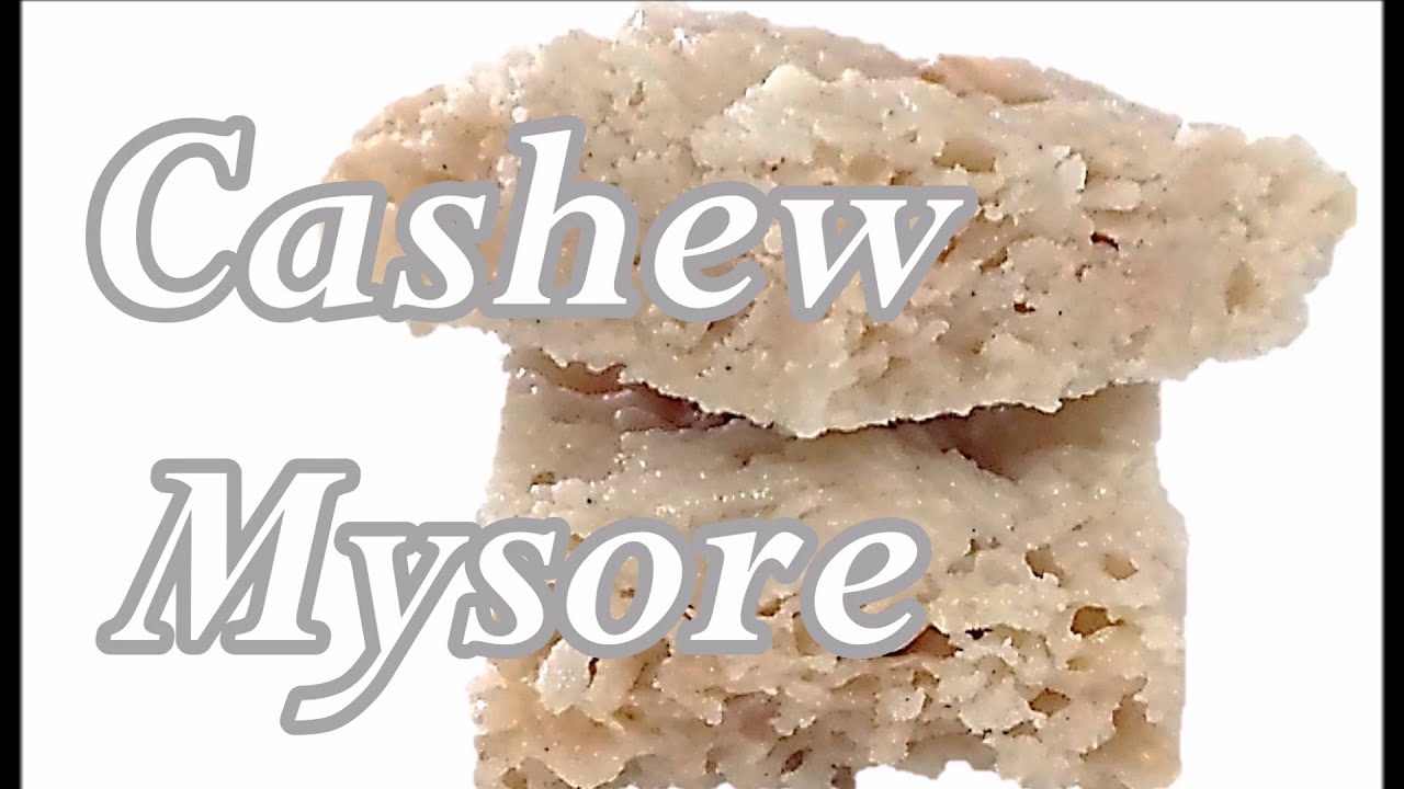 Cashew Mysore pak | काजू मैसूर | Cashew Fudge by Rinku's Rasoi