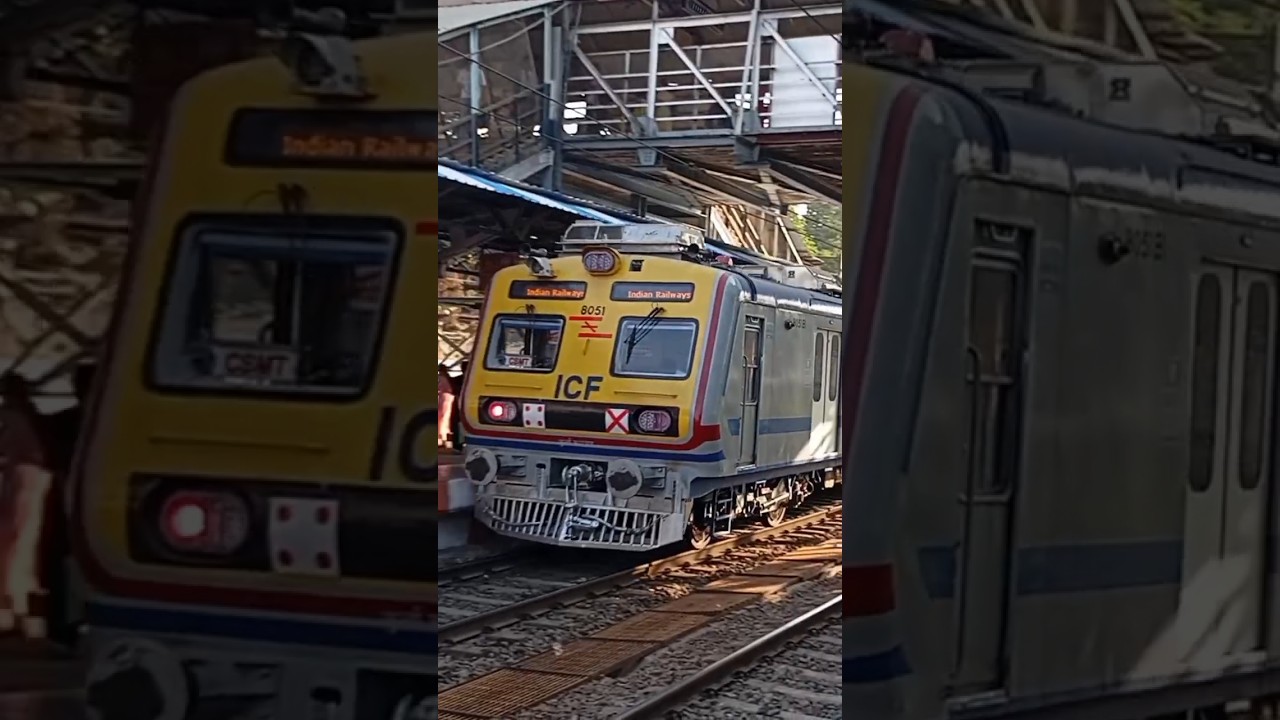 AC local train vs EMU train Mumbai local train