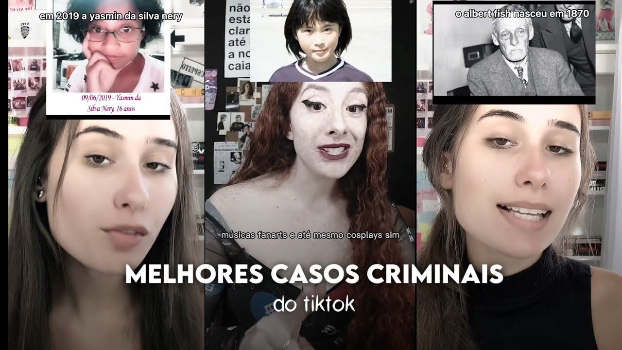 os melhores casos criminais tiktok