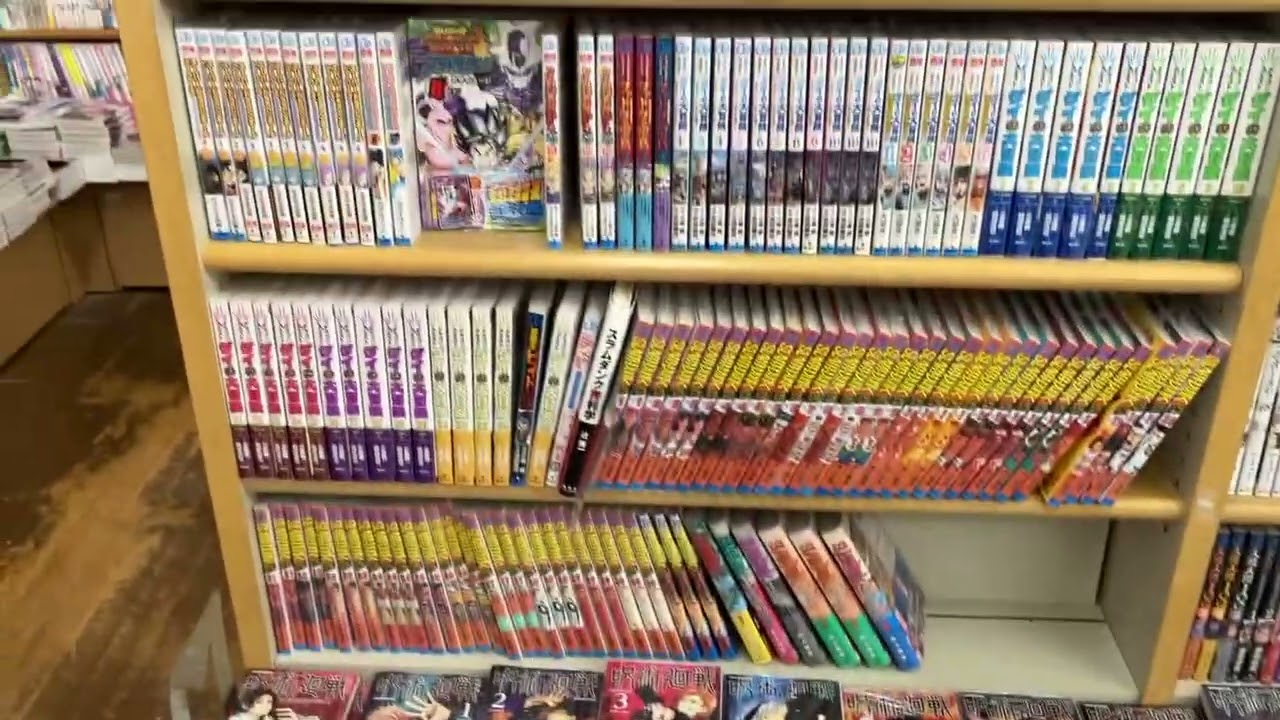 Japanese Manga Book Store in Izumo, Shimane (Japan Adventure 2024)