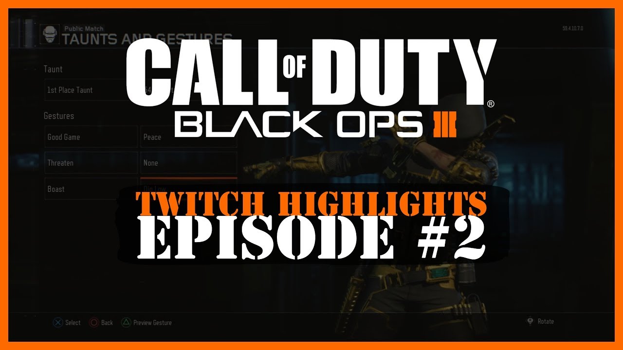 Call Of Duty: Black Ops 3 - Twitch Highlights (Ep. #2)