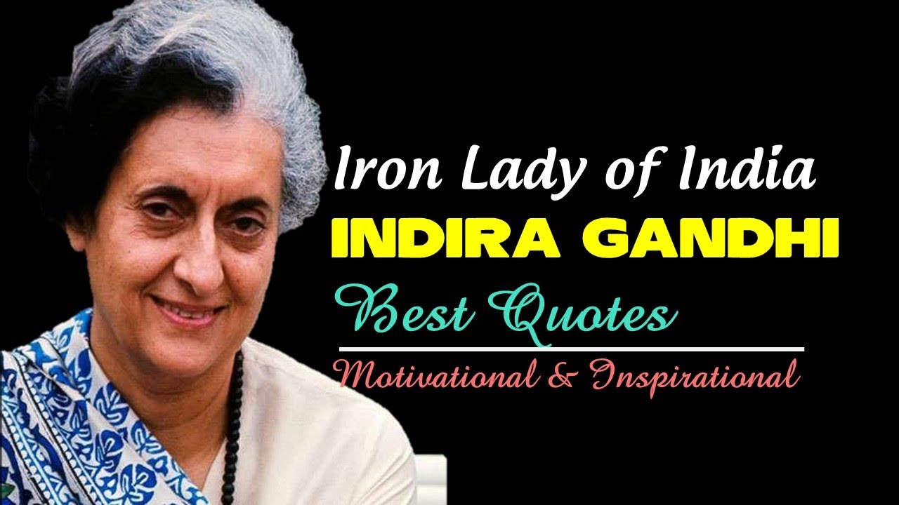 famous speech of indira gandhi in hindi