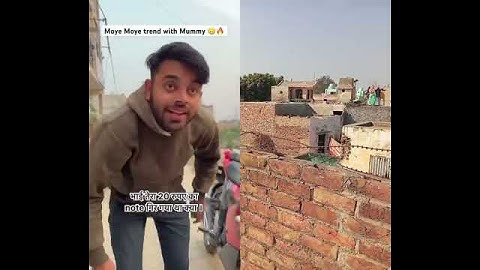 moye moye trend with mummy #shorts #viral #funny