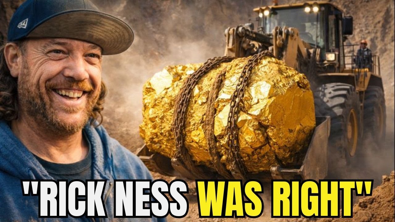 Gold Rush SHOCKER Rick Ness Finds a $395M Clue Inside an Abandoned Trommel