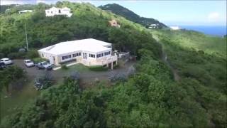 SOLD Estate Salt River - Gorgeous Villa High Above Columbus Cove Beach