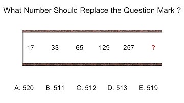 Number Pattern | Can you find what number the question mark is? | Math Logic Puzzles