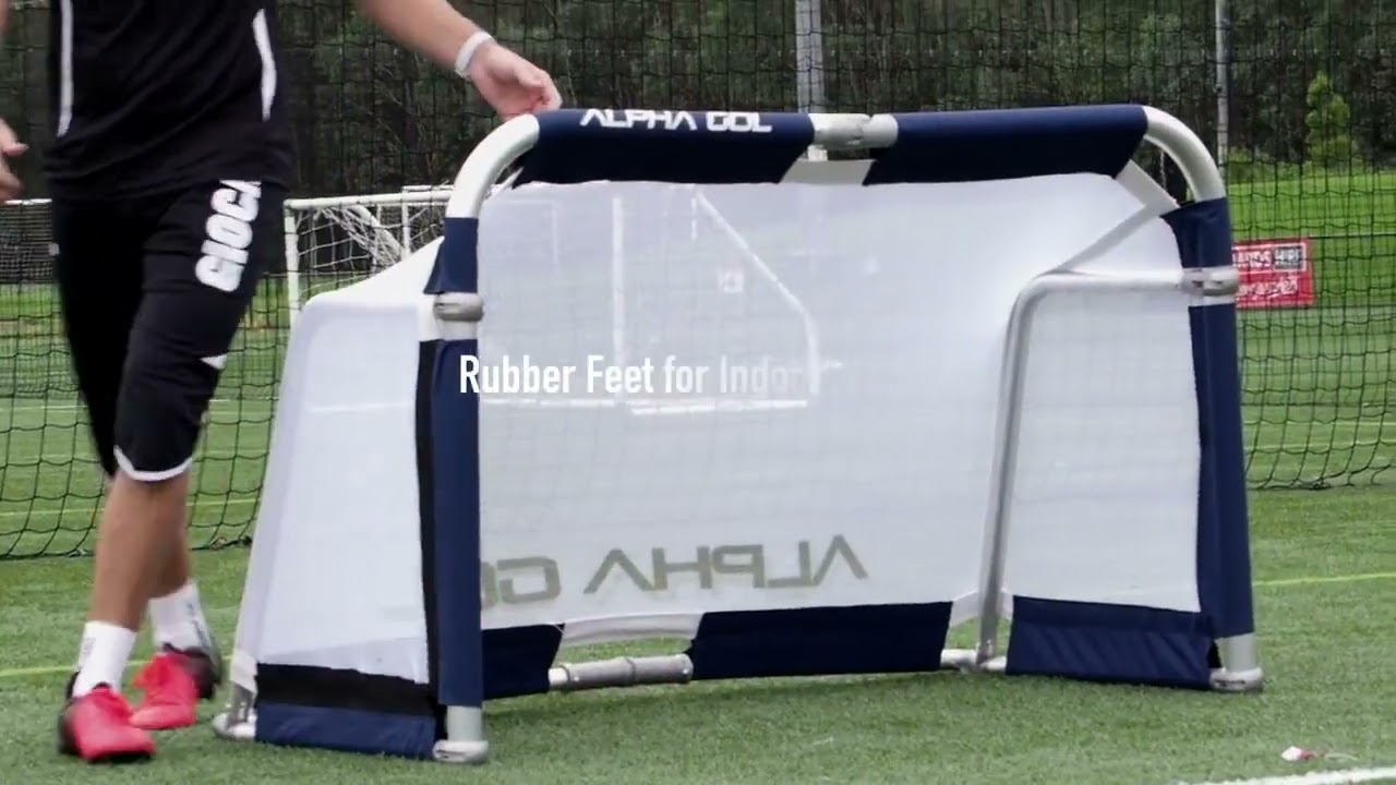 Alpha Gear Aluminium Folding Soccer Goal