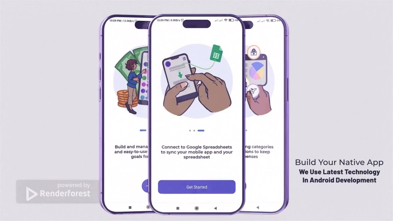 Preview frame from the freelance mobile app development process video