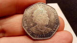 Celebrity CHECK YOUR CHANGE #112 IOM 2017 50P COIN?! Net Worth