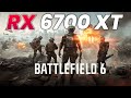 RX 6700 XT: Battlefield 6 Multiplayer (1440p FSR) Live Test! 🔥
