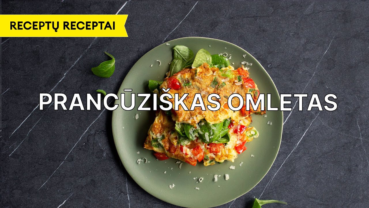 Prancūziškas omletas | Receptų receptai