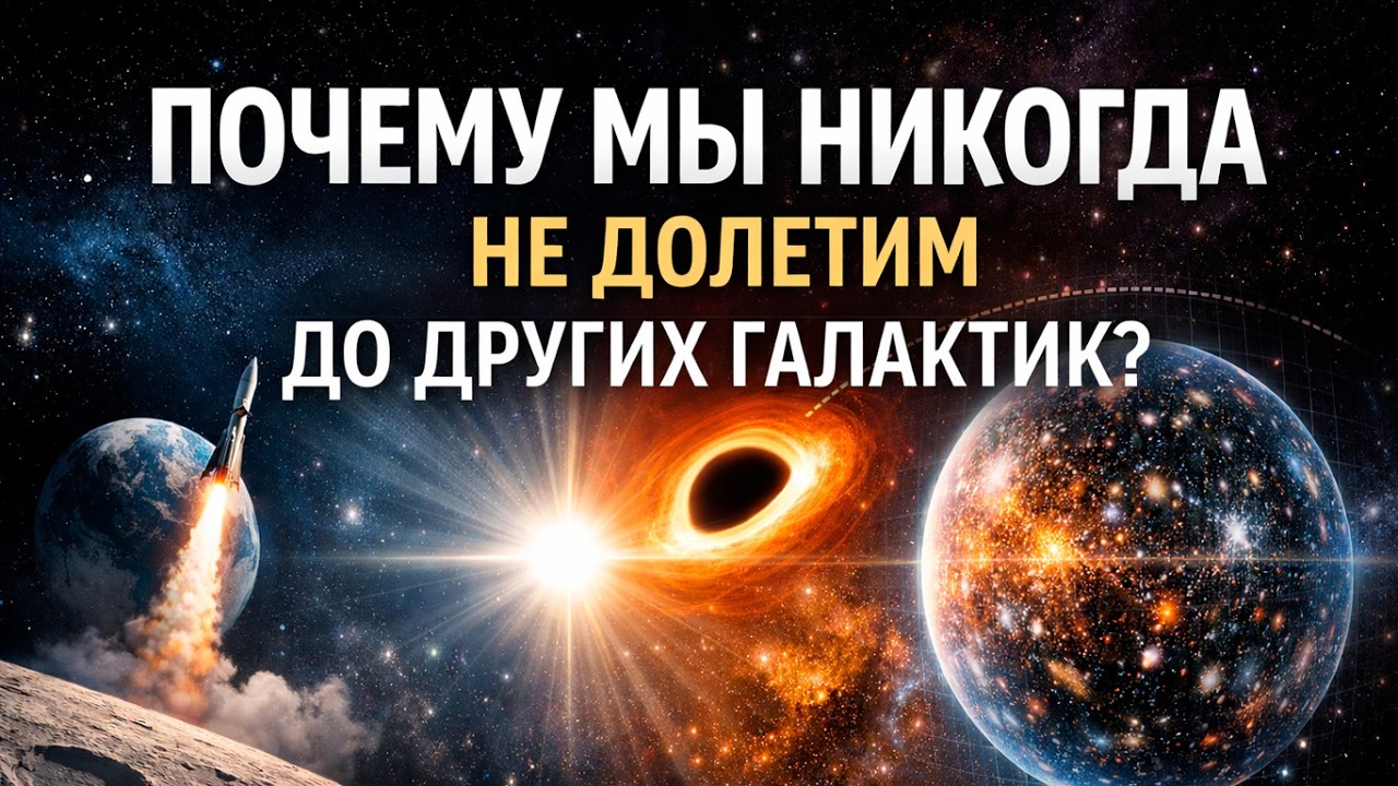 Скорость света “тормозит” Вселенную: почему мы никогда не долетим до других галактик?