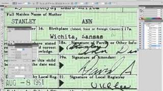 Obama Birth Certificate Faked In Adobe Illustrator - Graphic Artists Proof