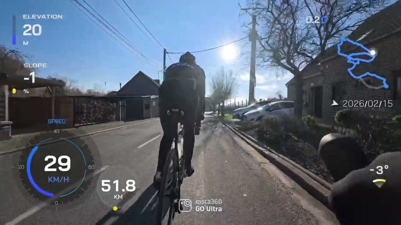 Sortie club VCASS du 15-02-2026 Par un temps glacial ! 