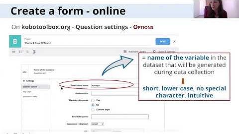 Kobotoolbox Training Part 3 - Create a form online