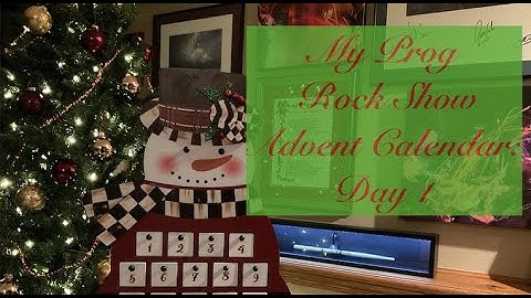 Prog Rock Advent Calendar Day 1