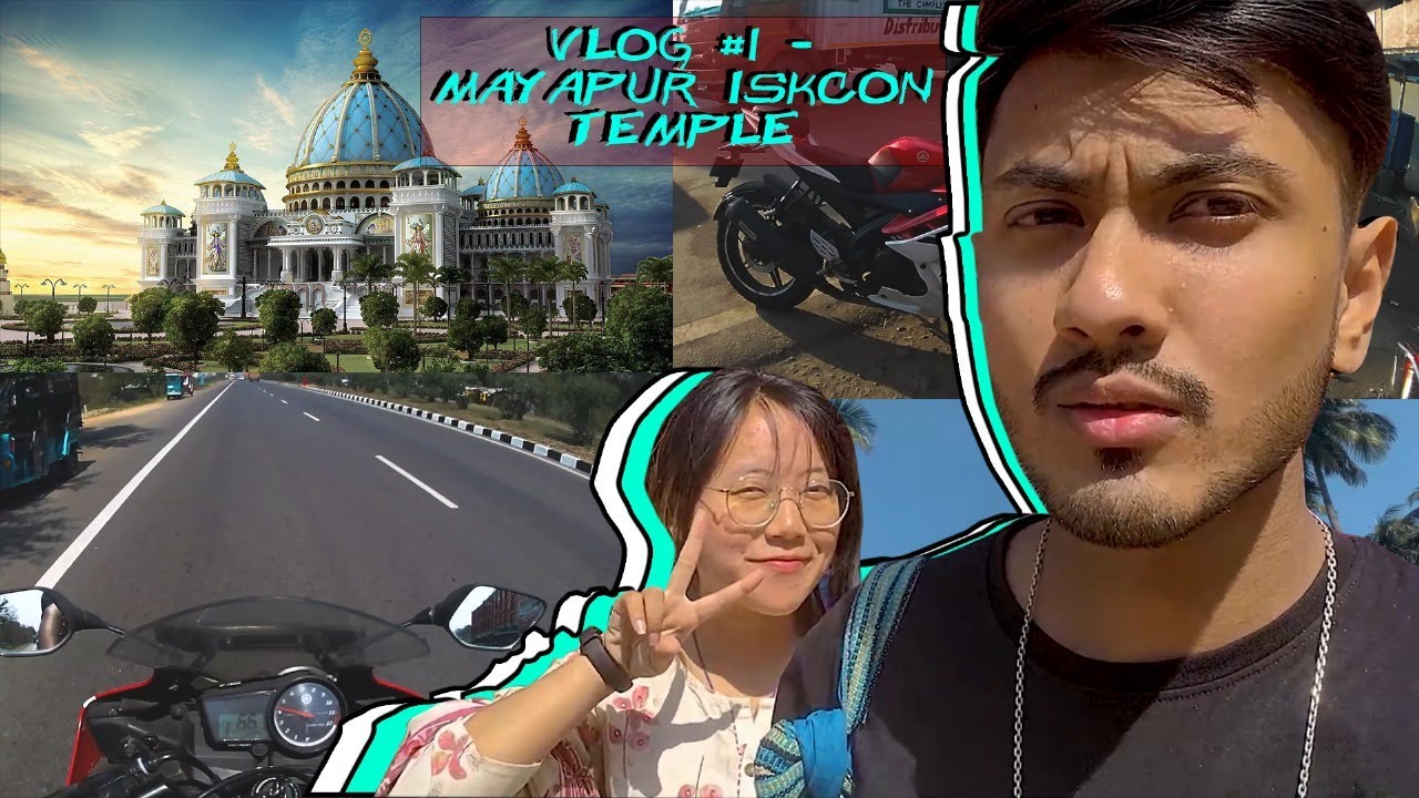 VLOG#1 - MAYAPUR BIKE RIDE FROM KOLKATA