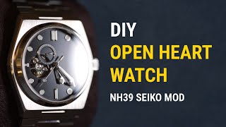 DIY NH39 Skeleton Watch Build | Flawless Open-Heart Mod