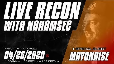 Mayonaise Talks About His Recon Workflow,  How to Learn Different Topics, and How to Bug Bounty!