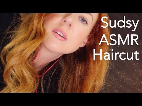 Super Sudsy Relaxing ASMR Haircut Sleep Spa Wash Massage 