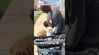 Baby love grandpa 🥰# #babylove #love #funny #baby #cute #fyp #family