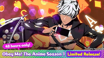 48 Hours Only! Obey Me! The Anime Season 1 Watch Party😈✨