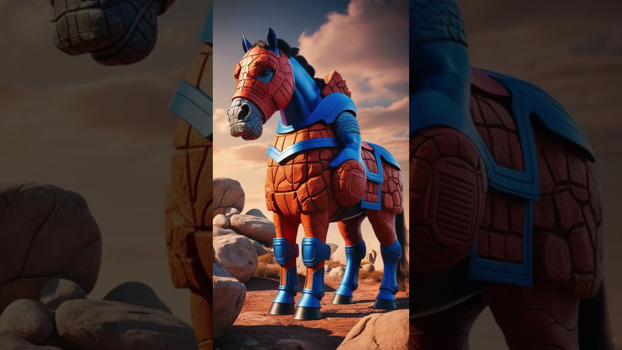 AVENGERS but Horse 🐴✨ All Characters (marvel & DC) 2024 - Part 2