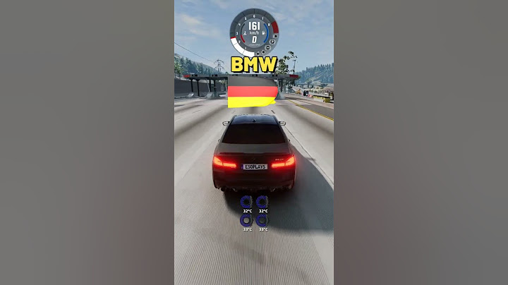 German vs American Car Brake Test Which car will stop First? #shorts #shortsfeed