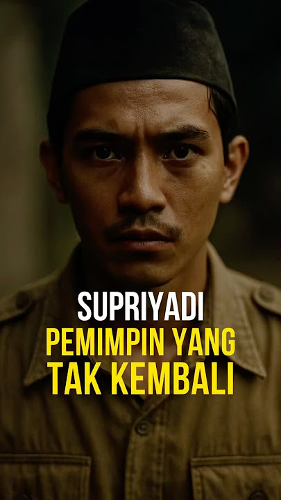 #supriyadi #peta #faktasejarah #sejarahindonesia #sejarahdunia #historyfacts #maknasejarah