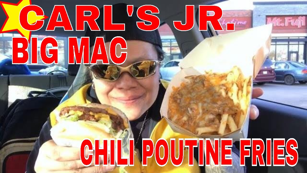 ⭐️CARL’S JR. CARL’S JR. BIG MAC and Chili Cheese Fries Review YouTube