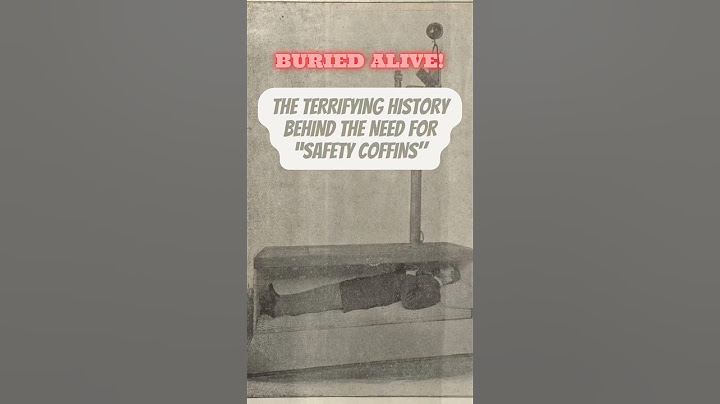 The Chilling History of Safety Coffins : Buried Alive #history #shorts #scary