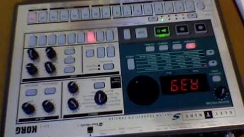 Gang Starr "Check The Technique" made with Korg Electribe ES-1