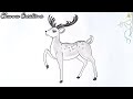Deer drawing Easy || How to draw a deer step by step ||