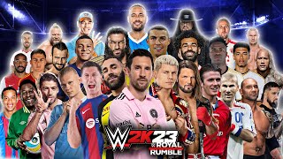 WWE vs Football - Royal Rumble Match - WWE 2K23