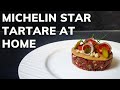 How to make BEEF STEAK TARTARE at home (Fine Dining Recipe)