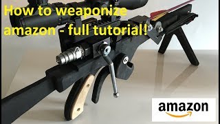 +500 fps Homemade Airbow  All parts from amazon!