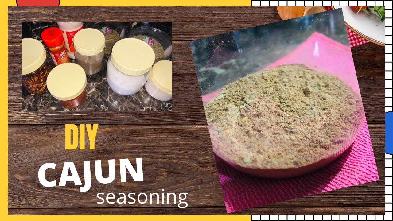 CAJUN SEASONING. CAJUN SPICE. DIY CAJUN | LynB - YouTube