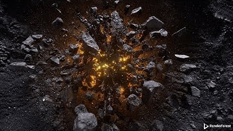 Crushing Asteroid Intro 4K Template
