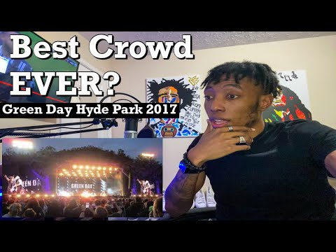 Green Day Crowd Sings Bohemian Rhapsody First Time Reaction | Live Hyde Park 2017