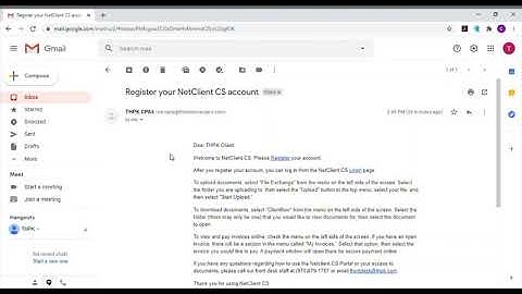 How to Register for Your NetClient CS Account