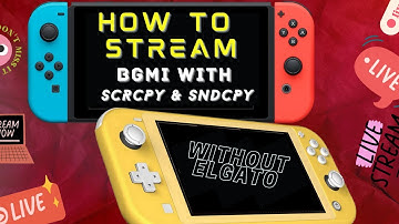 HOW TO STREAM BGMI WITHOUT ELGATO with SCRCPY & SNDCPY || Screen mirroring lags and Issues