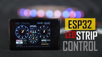 ESP32 + $5 RGB LED Strip | My Controler & New Tutorial Series!