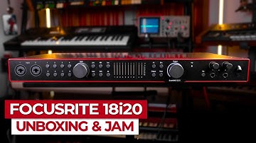 Focusrite Scarlett 18i20 (4th Gen) – Unboxing & Jam