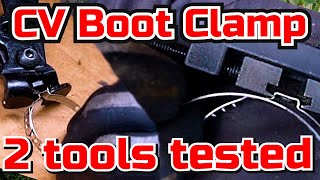 Diy How To Cv Boot Clamp Tools Test - 2 Clamping Tools Tested - Bildilla Magasin