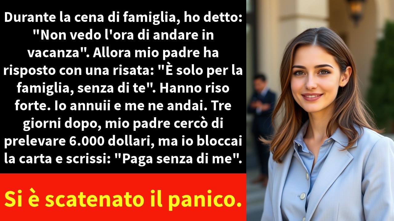 La mattina del mio matrimonio, le due sedie vuote in prima fila erano il regalo di nozze dei miei genitori. Non erano in ritardo: avevano scelto di non venire perché mi ero sposata prima di mia...