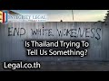 Is thailand trying to tell us something